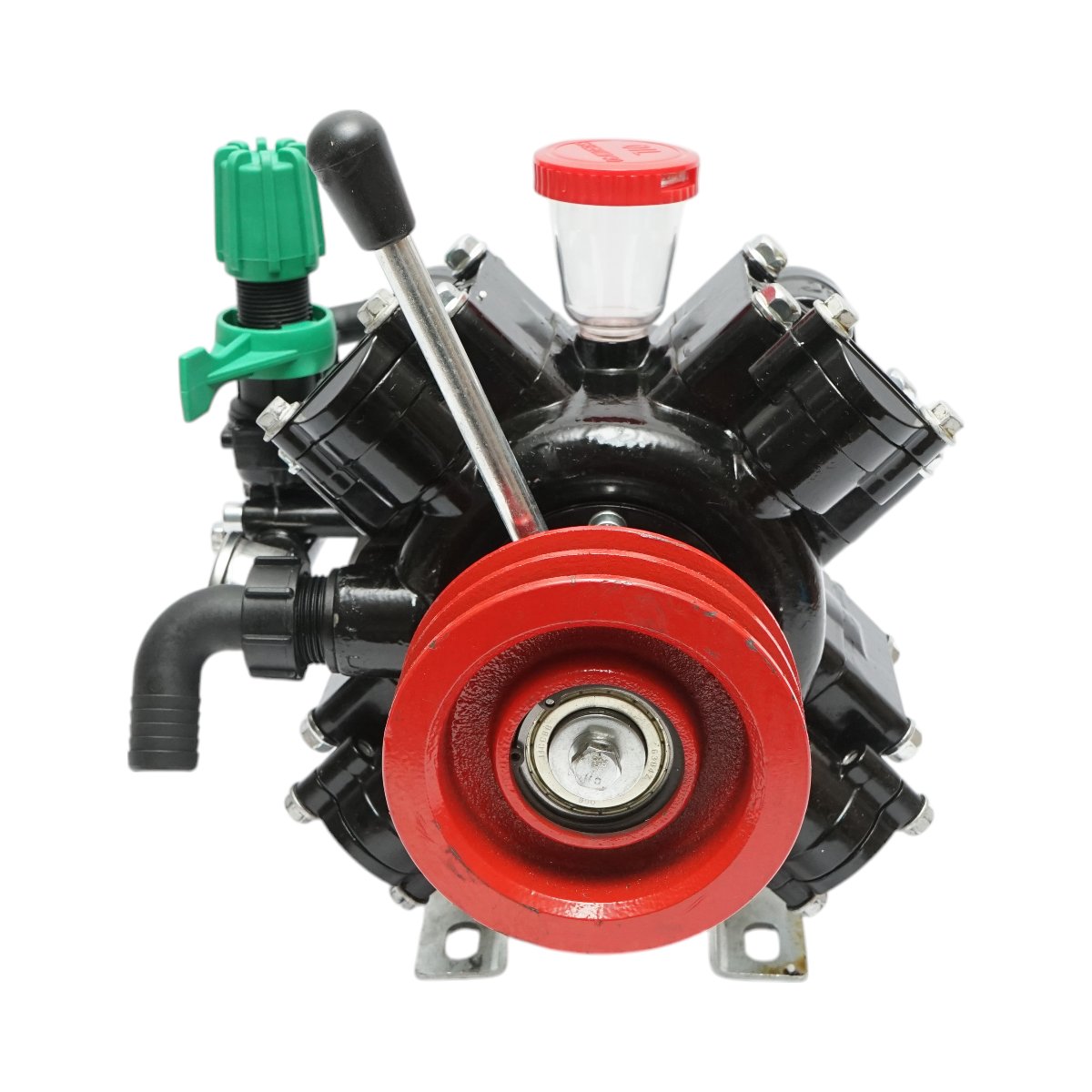 Pompa diafragmatica 7.5CP/5.5KW cu 4 membrane, debit 60L/min, presiune 30 bar, viteza 500-600 r/min